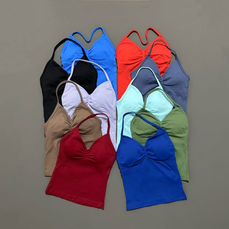 Aquatic Gym - Gym Sports Tops Women Seamless Yoga