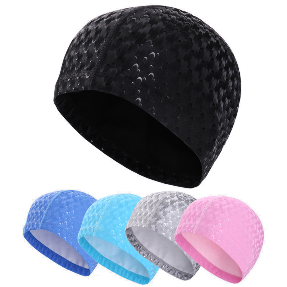 Aquatic Sports Cap - Adults Men Women Swimming Cap Waterproof