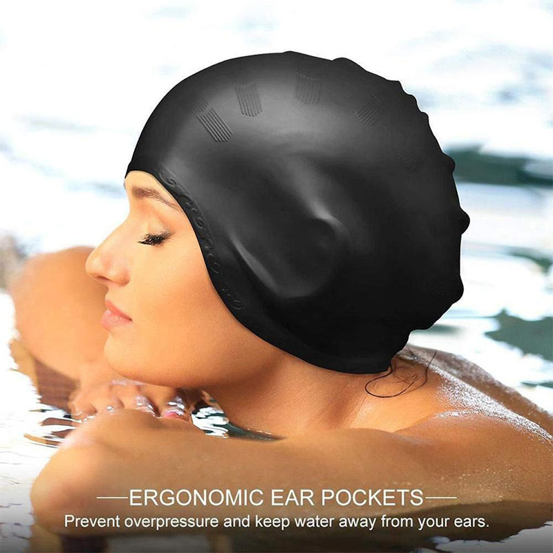 Adults Swimming Caps Men Women - Aquatic Sports Cap ulasan dan harga