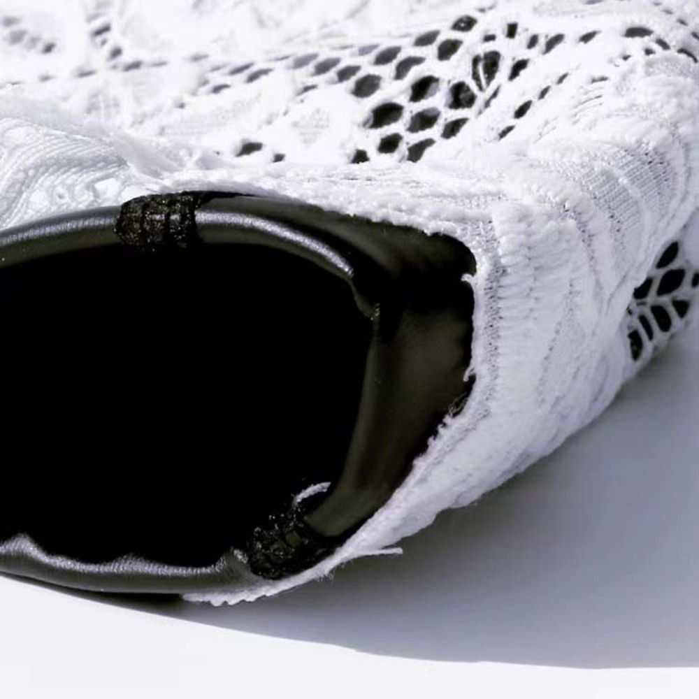 Fashion Protect Ears Lace Swim - Aquatic Sports Cap ulasan dan harga