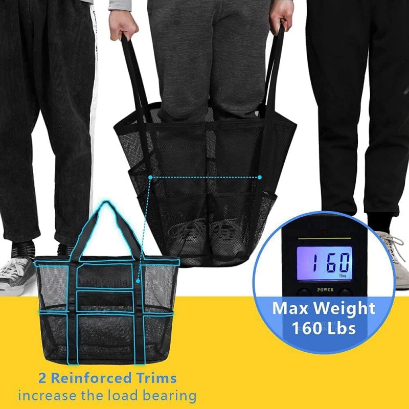 Oversized Mesh Beach Bag With  - Dry Bag Roll Top ulasan dan harga