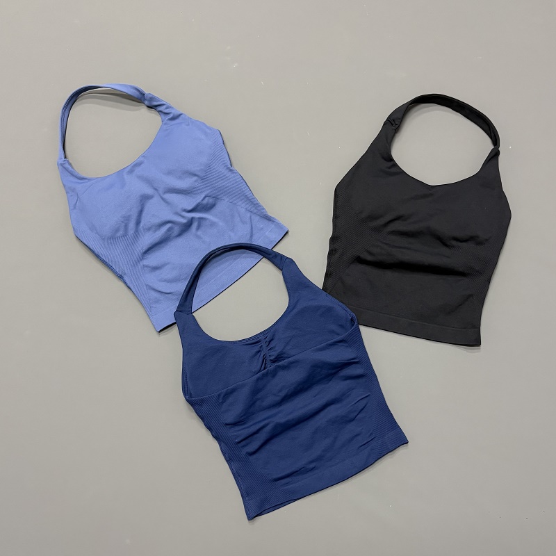 Women Halter Neck Sports Top S - Aquatic Gym ulasan dan harga