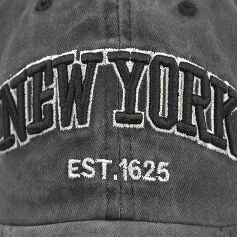 Fashion NEW YORK Embroidery Ba - Aquatic Sports Cap ulasan dan harga