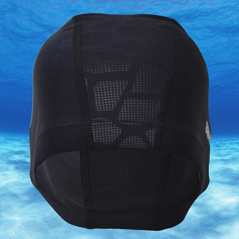 Fabric Swimming Cap Men Women  - Aquatic Sports Cap ulasan dan harga