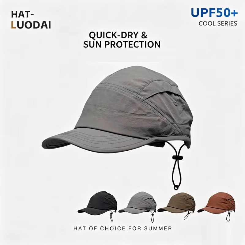 Unisex Quick-Dry Baseball Cap  - Aquatic Sports Cap ulasan dan harga