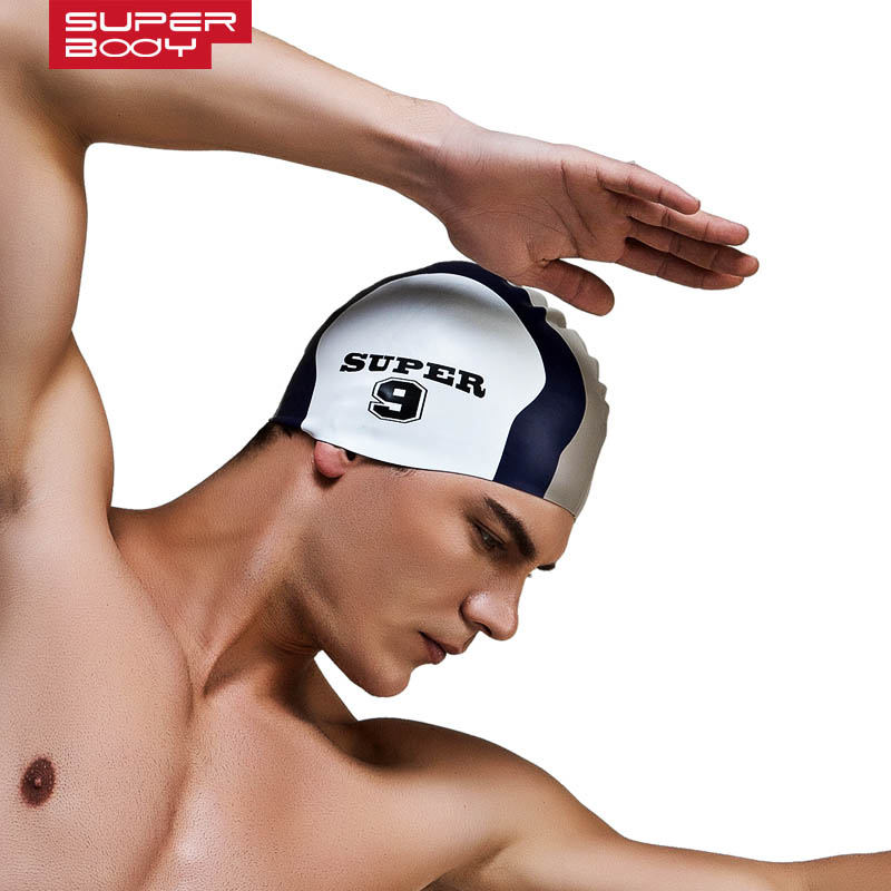 Summer Water Man Swimming Caps - Aquatic Sports Cap ulasan dan harga