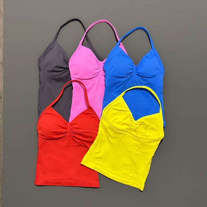 Gym Sports Tops Women Seamless - Aquatic Gym ulasan dan harga