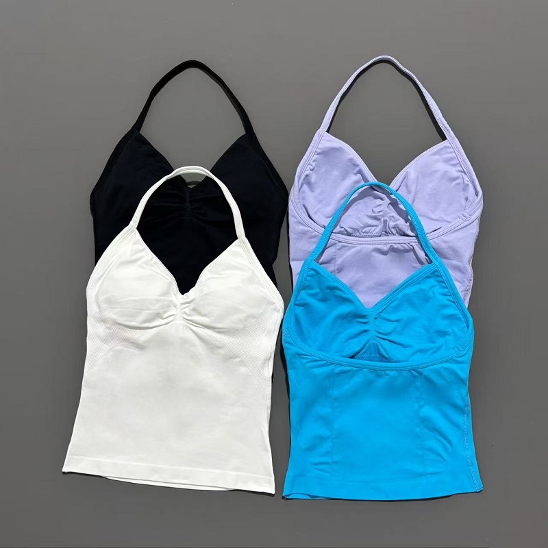 Gym Sports Tops Women Seamless - Aquatic Gym ulasan dan harga