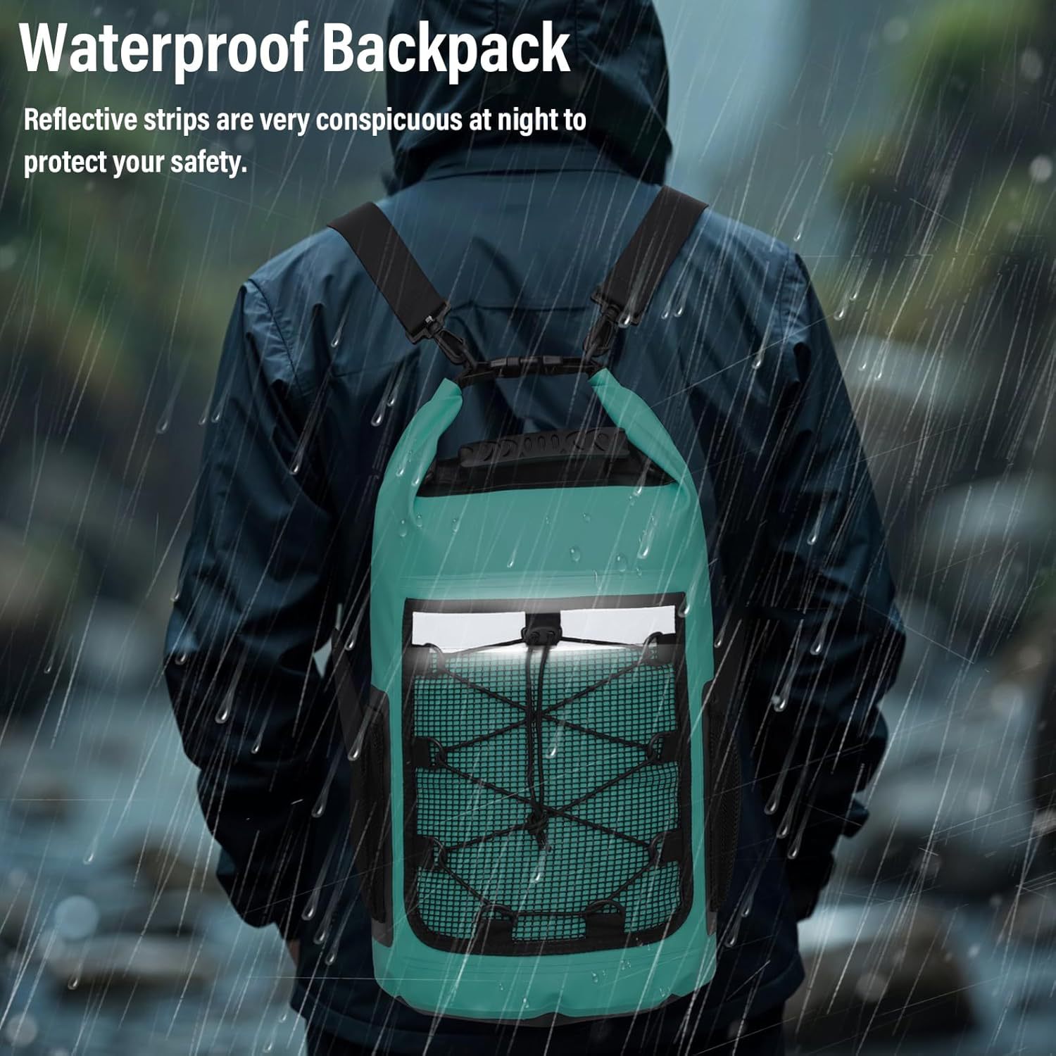 25L Waterproof Backpack Swimmi - Dry Bag Roll Top ulasan dan harga