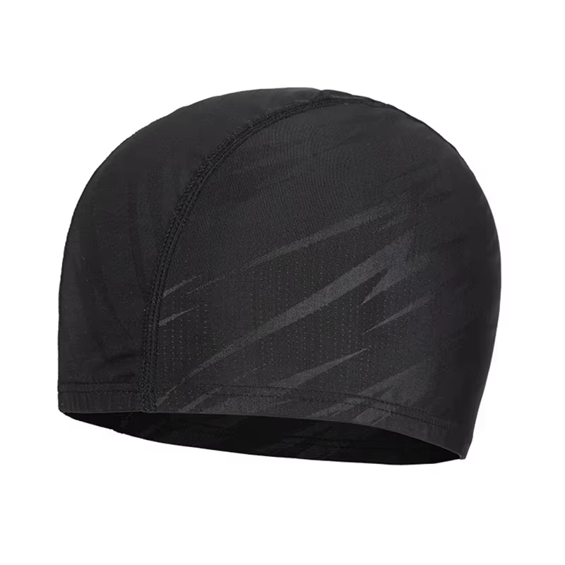 1pc Nylon Waterproof Swim Cap  - Aquatic Sports Cap ulasan dan harga